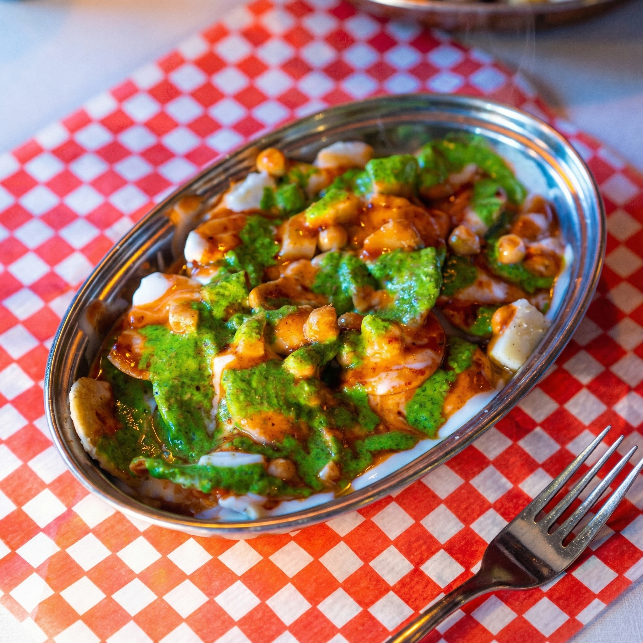 Paneer tikka and vegetarian dishes at Hot Million Indian restaurant Calgary