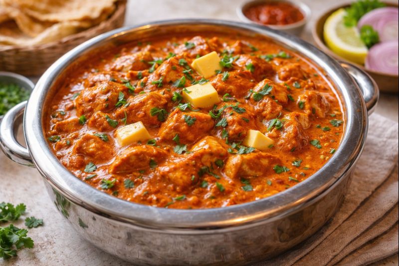 Butter Chicken - Best Indian curry at Hot Million Calgary